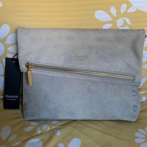 Hammitt, VIP Medium, Mist Buffed, Brushed Gold Hardware, BRAND NEW